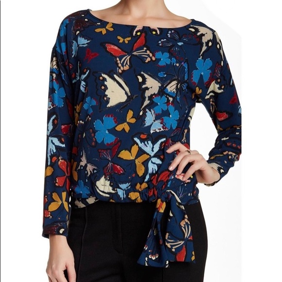 Weston Wear Tops - Anthropologie Weston Wear Butterfly Top Size XS